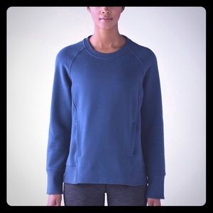 NWOT!  Lululemon fleece lined pullover in lilac